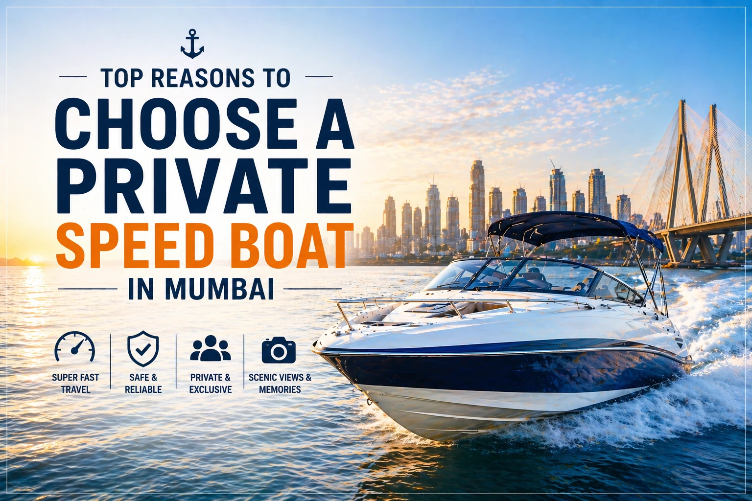 speed boat in mumbai